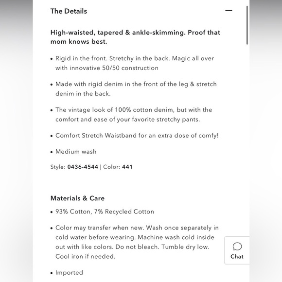 AE Strigio Mom Jean - Picture 2 of 13